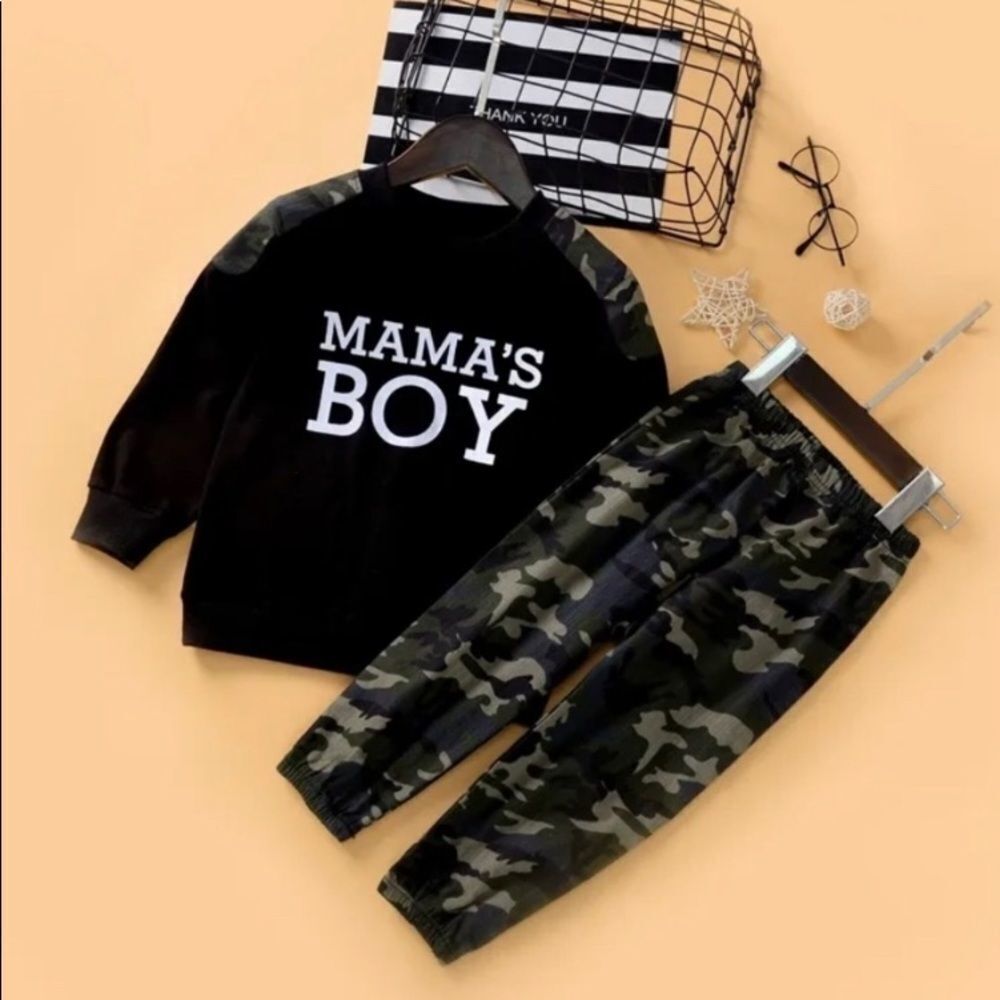 Mama’s Boy Camo Set